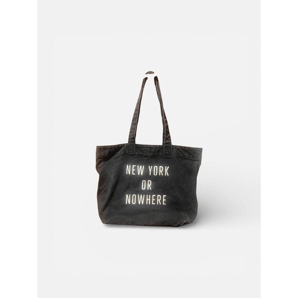 Knowlita Unisex Black Denim Tot New York or Nowhere Medium